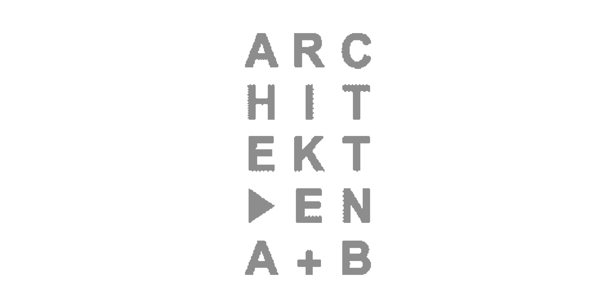 AundB Architekten Logo in Grau